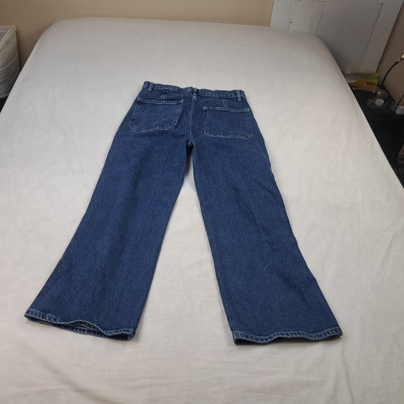 REFORMATION Sunny Denim Jeans Only Womens Size 10 - Picture 11 of 12